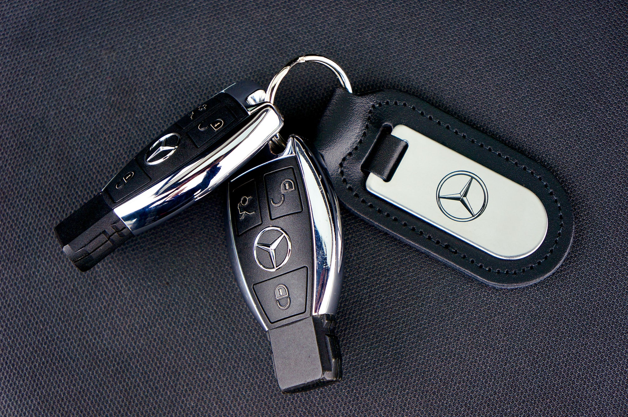 keys and a key fob