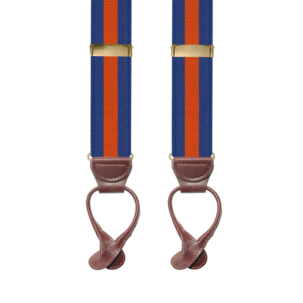 Blue &amp; Orange Grosgrain Ribbon Brace