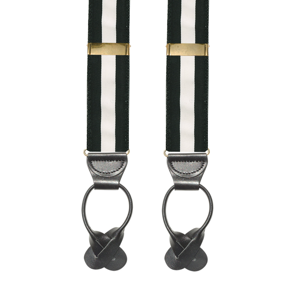 Black &amp; White Grosgrain Ribbon Brace