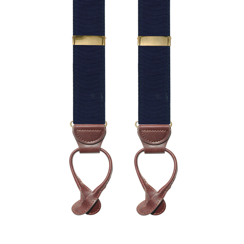 Navy Grosgrain Ribbon Brace