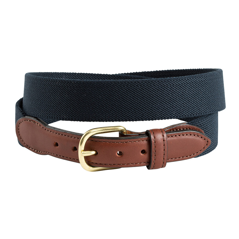 Navy Belgian Stretch Children&#39;s Belt