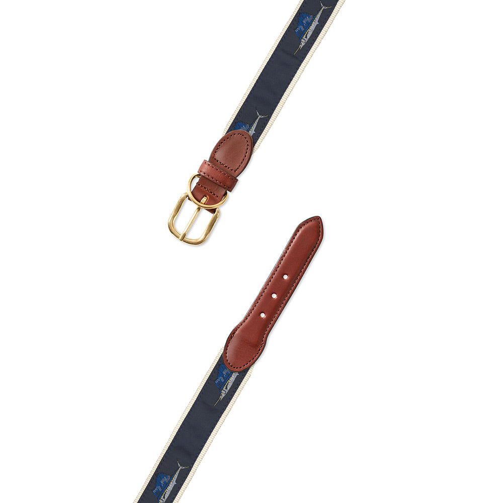 Sailfish Motif Dog Collar