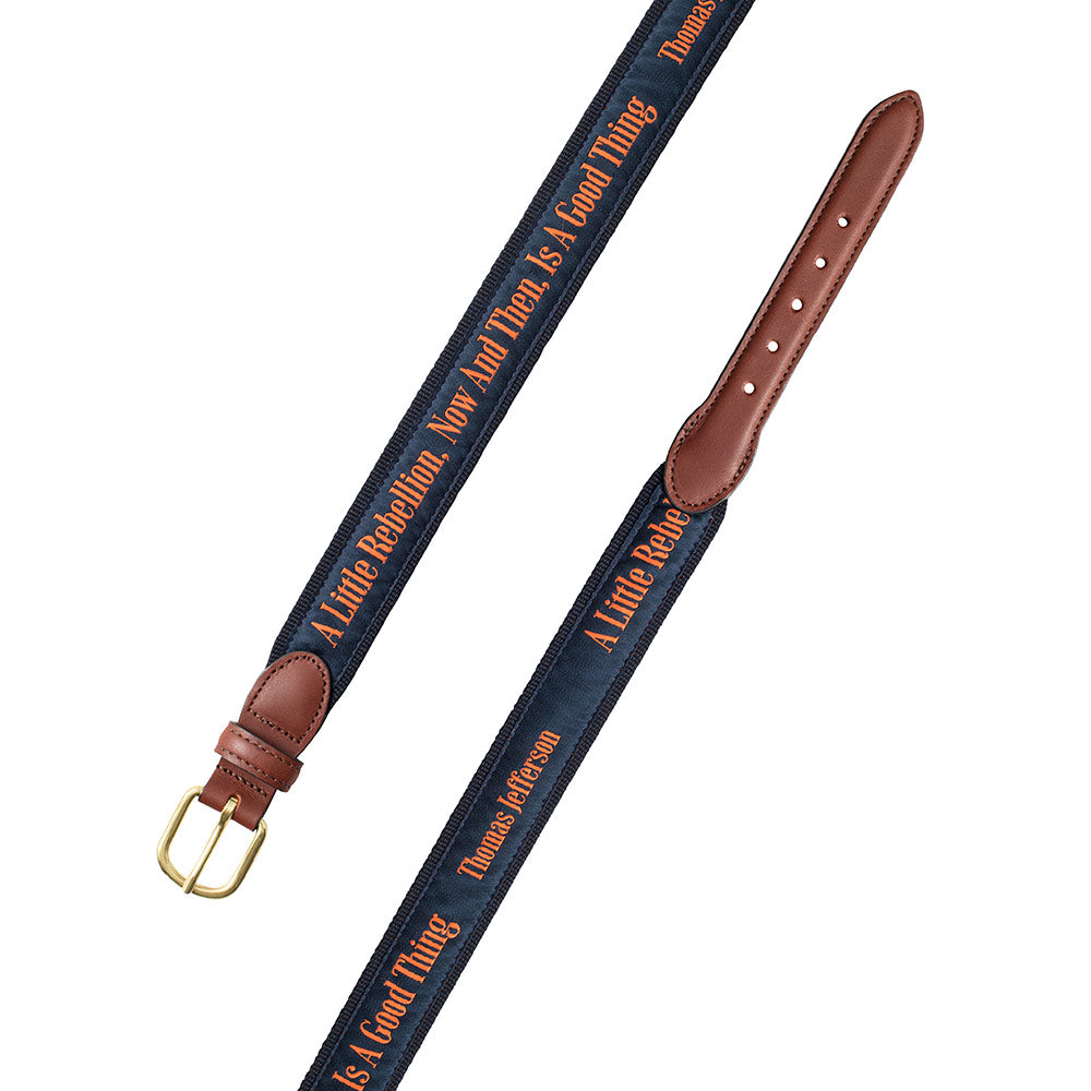 A Little Rebellion Bespoken Motif Children&#39;s Belt