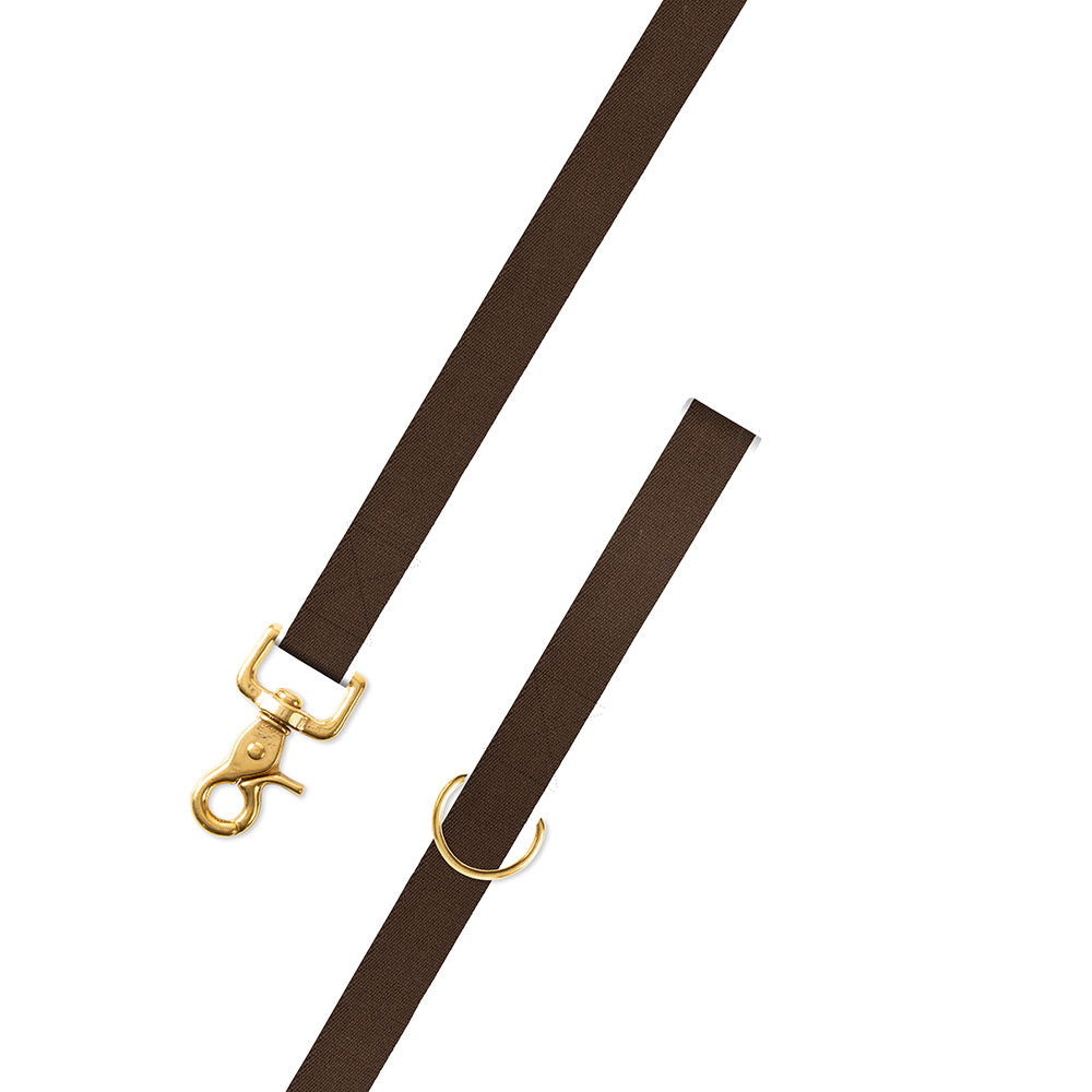 Brown Surcingle Dog Leash