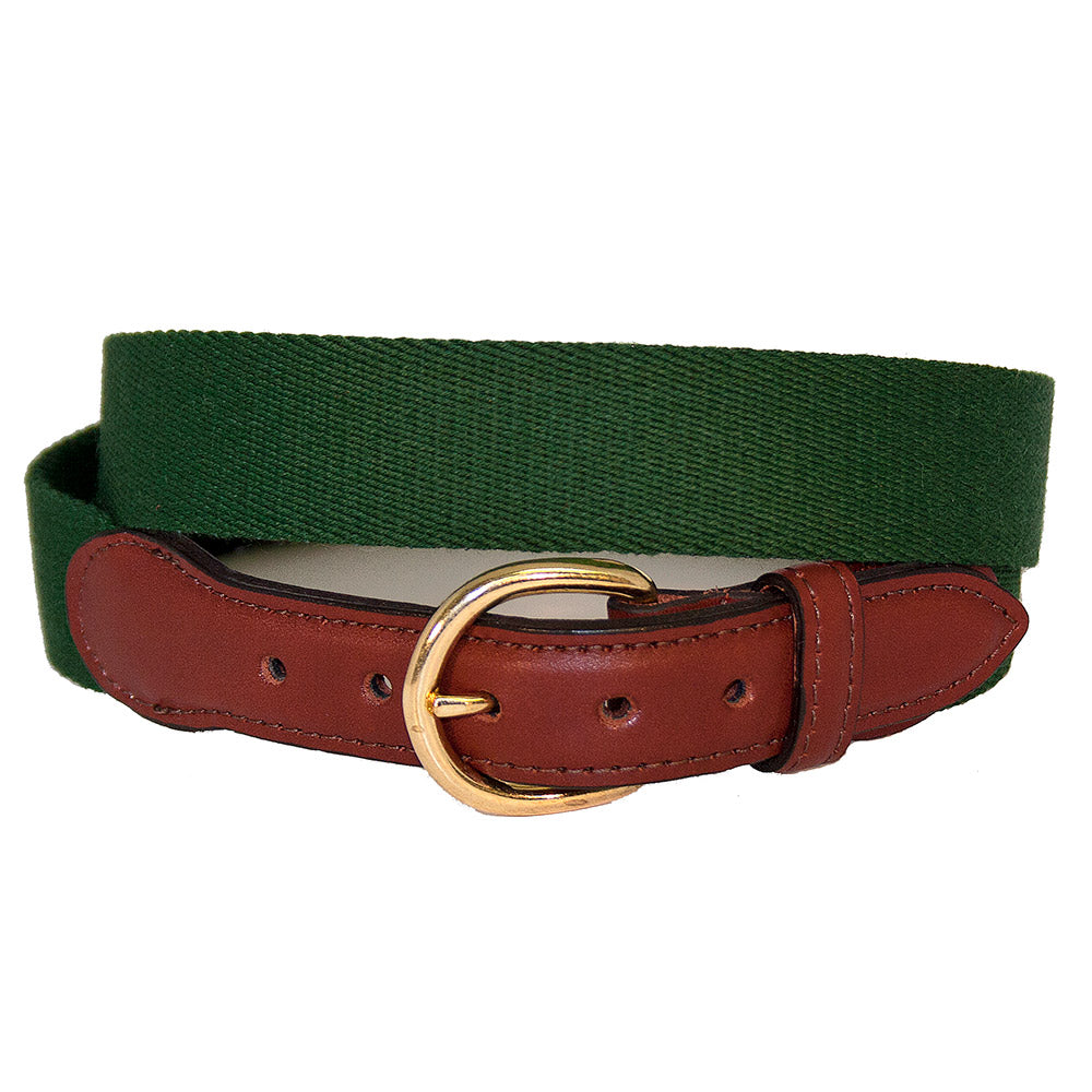 Hunter Green Surcingle Children&#39;s Belt