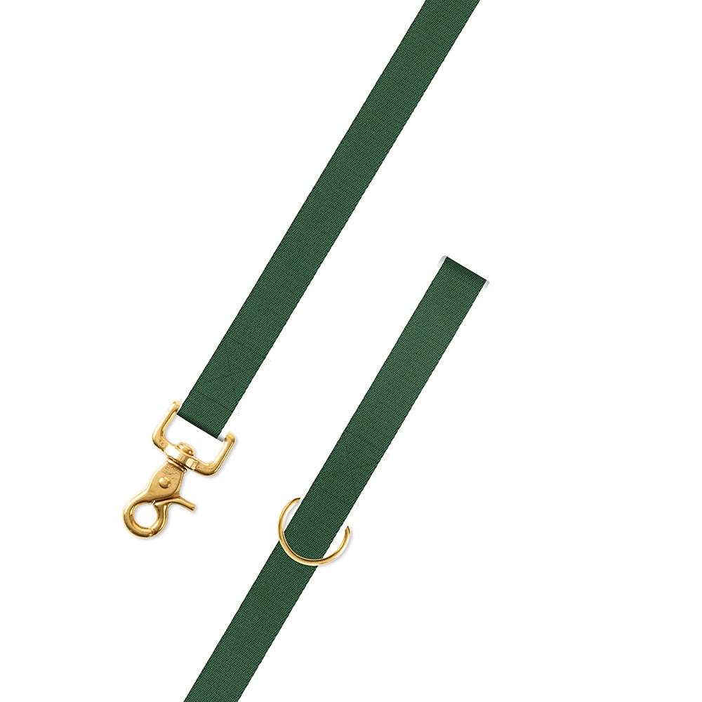 Hunter Green Surcingle Dog Leash