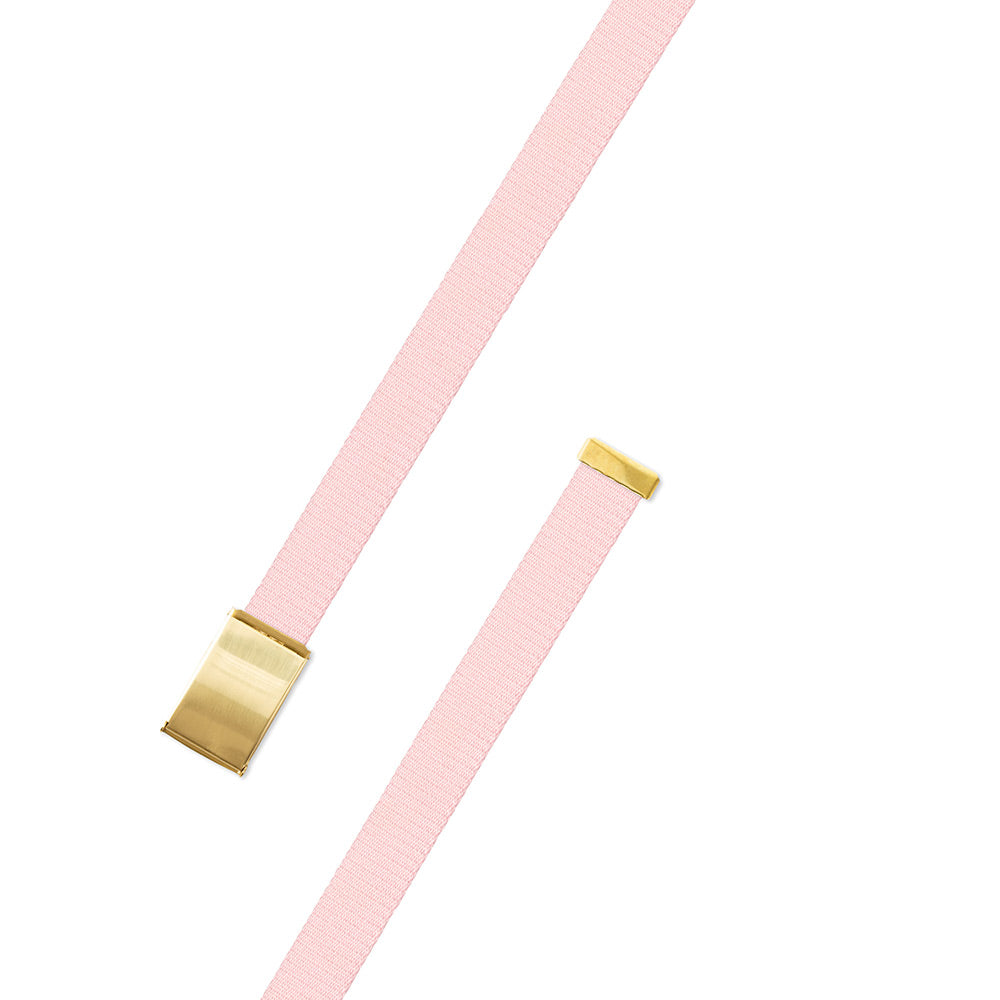 Pale pink belt 2025