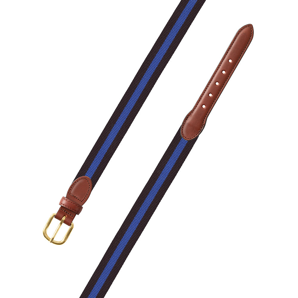 Black &amp; Blue Surcingle Children&#39;s Belt