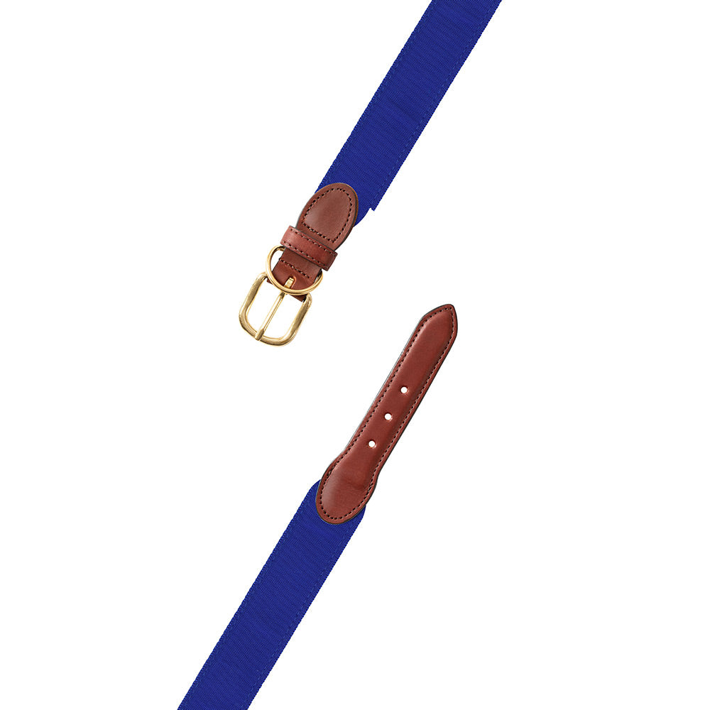 Royal Blue Grosgrain Ribbon Dog Collar