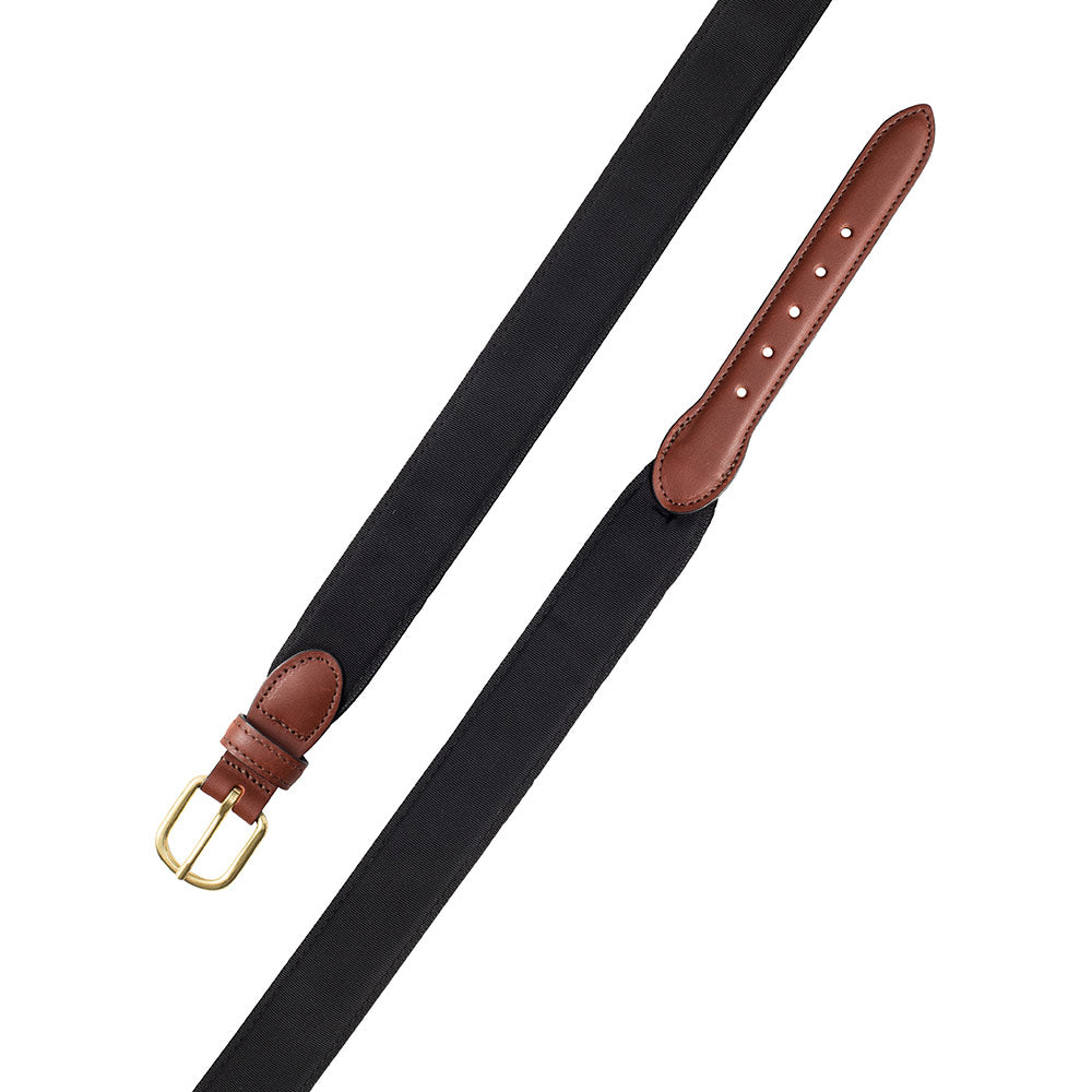 Black Grosgrain Ribbon Children&#39;s Belt