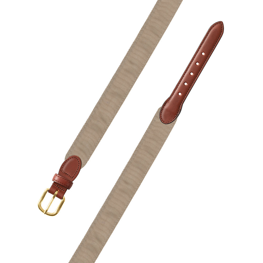 Tan Grosgrain Ribbon Children&#39;s Belt